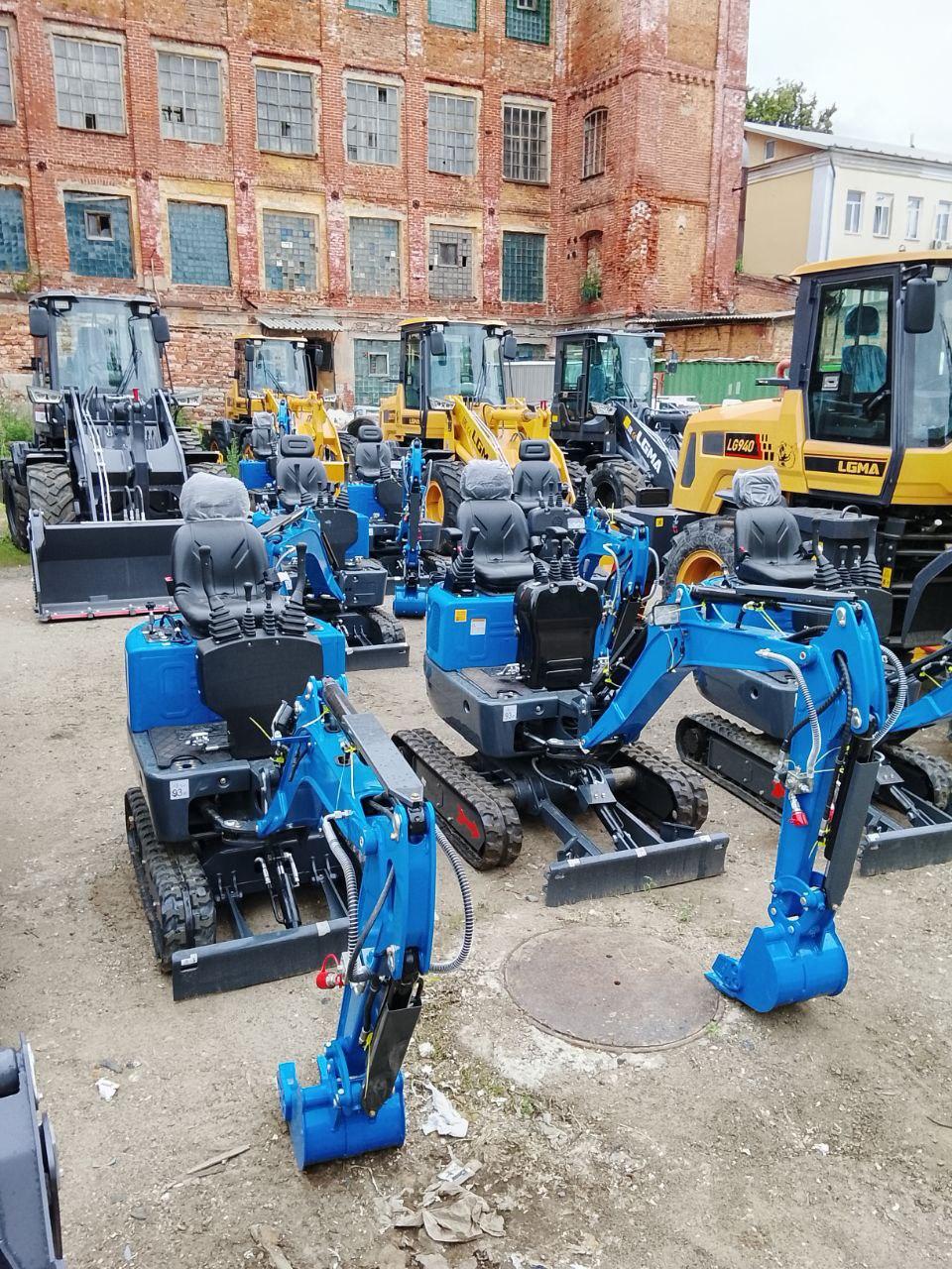 Продажа нового мини-экскаватора Rippa R10 5. Чувашия