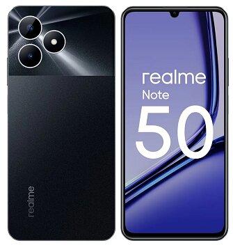 Realme Смартфон Note 50 4 128 ГБ, черный новинка 2. Тульская обл.