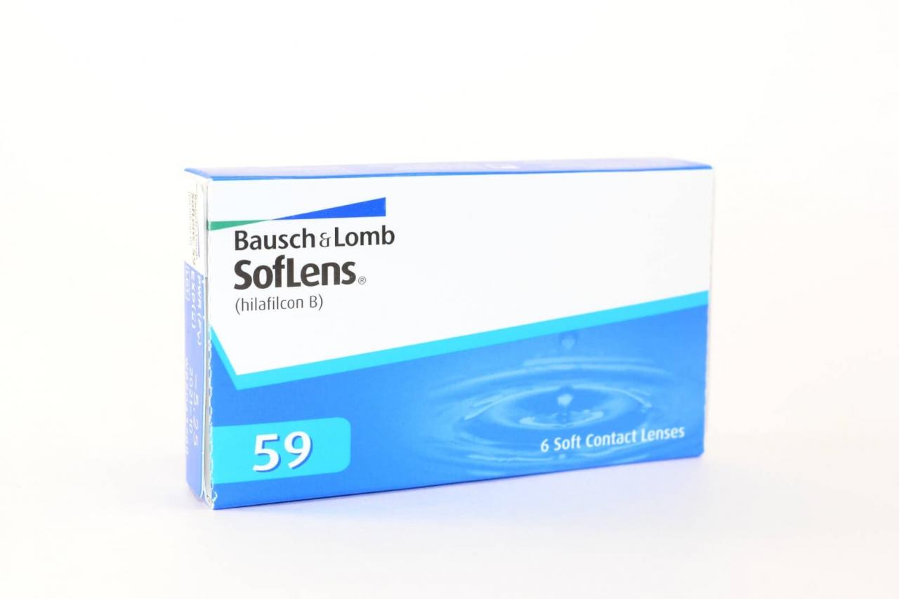 Контактные линзы Bausch Lomb Soflens 59 6 линз. Вологодская обл.