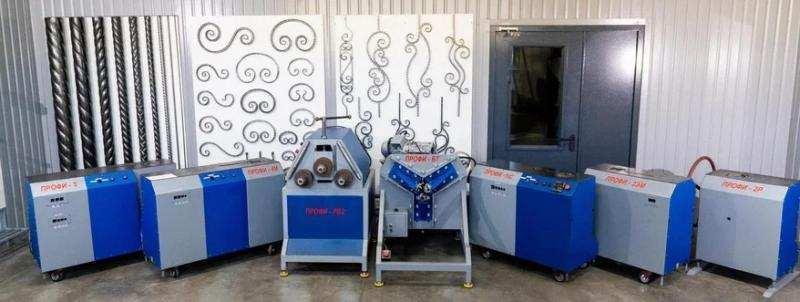 Кузнечно-гибочные станки серии ПРОФИ