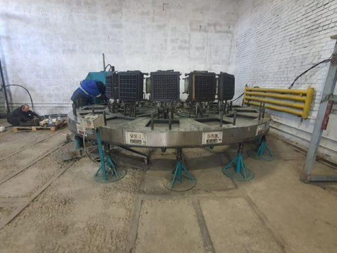 Вибропресс SAGAMA TORO для производства плитки. Отличное состояние. Новосибирская обл.