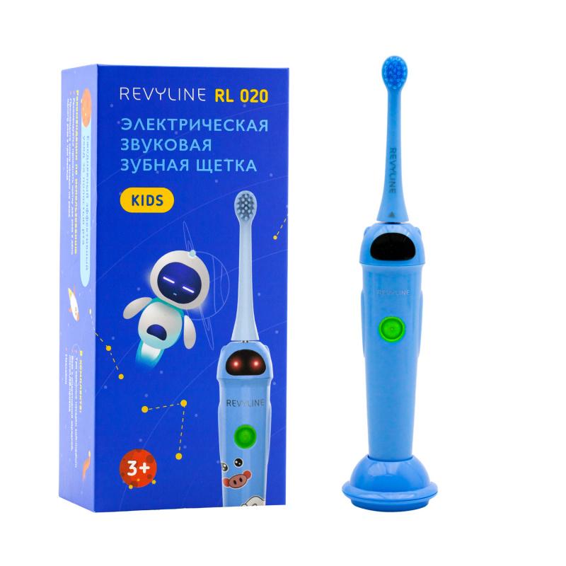 Звуковая щетка для детей в синем корпусе Revyline RL020 Kids. Чеченская республика