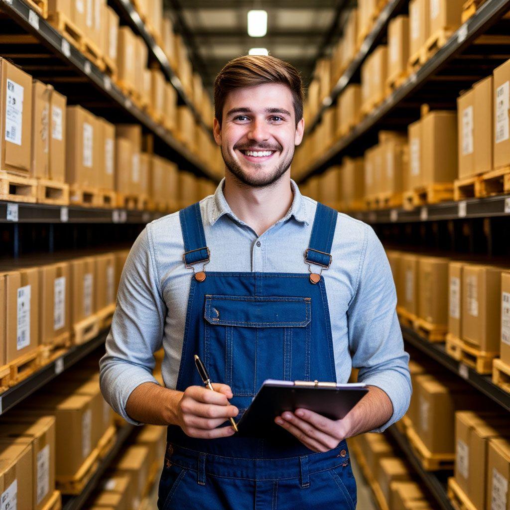 Вакансия - работа кладовщиком на складе. Москва