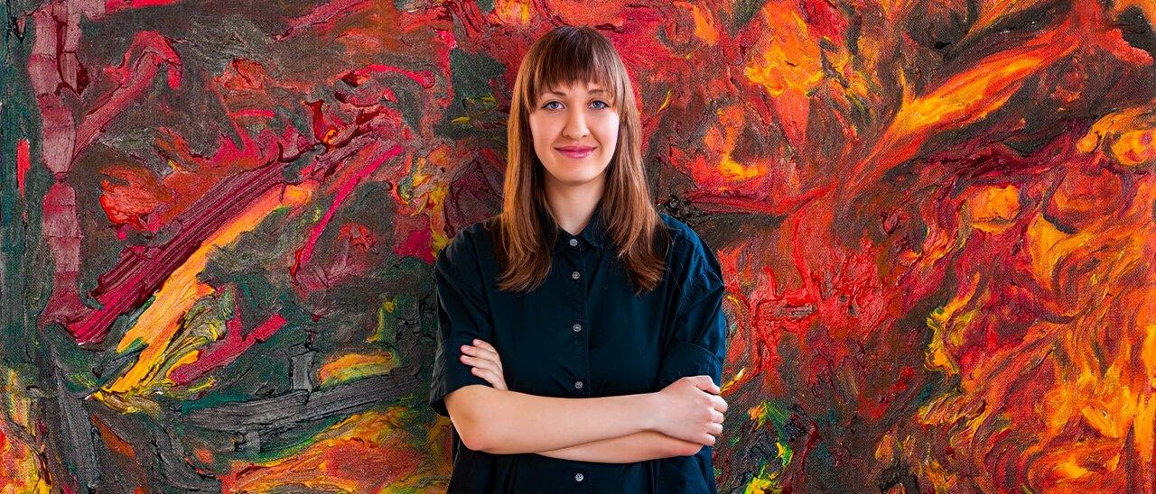Онлайн-галерея абстрактной живописи Анны Боровиковой. Москва