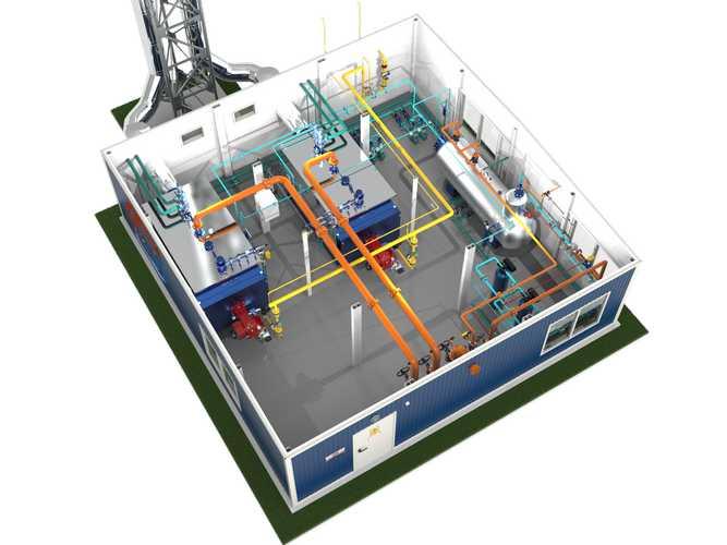 Паровая блочно-модульная котельная ECO-PAR. Татарстан