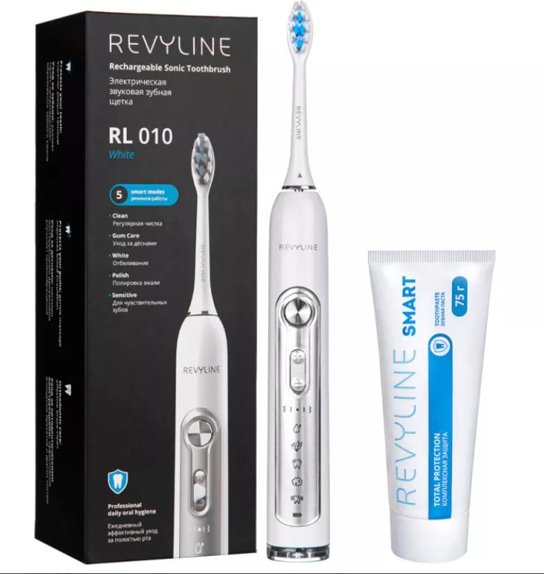 Зубная щетка Revyline RL010 White и зубная паста Smart. Дагестан
