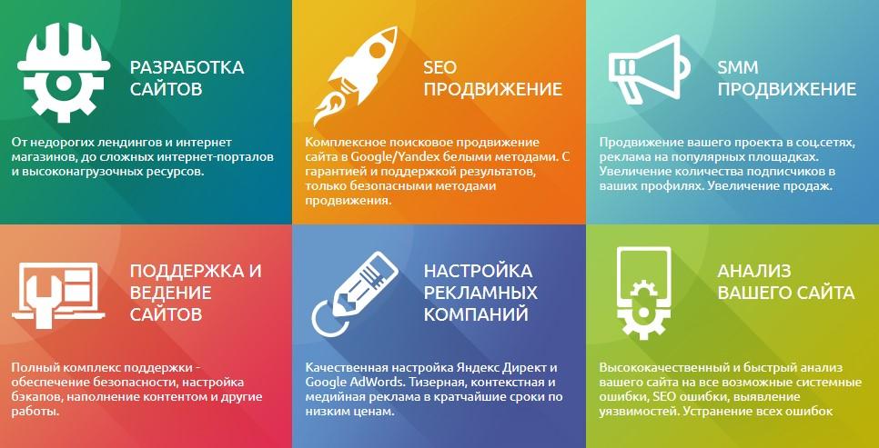 Создание и продвижение сайтов. Санкт-Петербург
