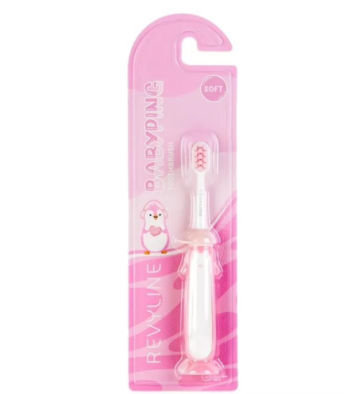 Зубная щетка для детей Revyline BabyPing, розовый дизайн. Алтайский край