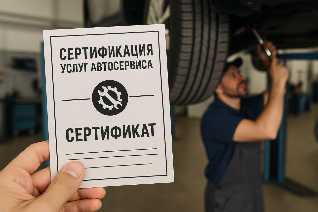 Сертификация услуг автосервиса. Москва